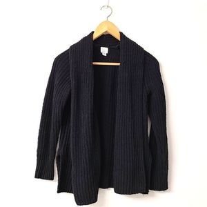 🌹2/$15 A.N.A Chunky Knit Black Cardigan